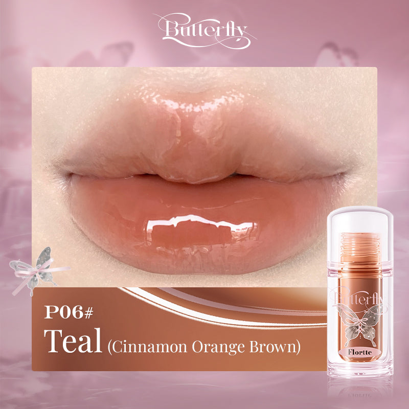 Collection of Twin Butterfly Series Lip Serum(Pink) in a gallery layout